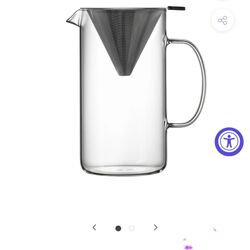 Pour Over Glass Coffee Carafe
