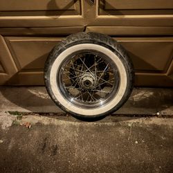 Tire And Rim For Motorcycle 