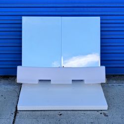 Medicine Cabinet 30 X 24 Aluminum 2 Door 