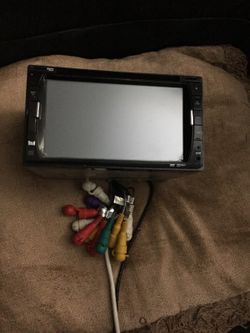Dual touch screens