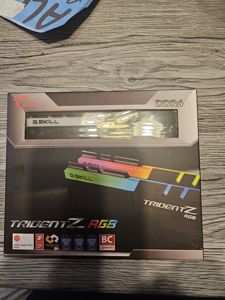 G.Skill 3600mhz DDR4 RAM