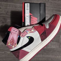 Nike Jordan 1 spider man