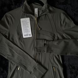Olive Green Lululemon Define Jacket