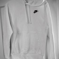 Men's XS Nike Sweatshirt Hoodie White 