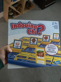 Italian kids game indovina chi