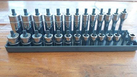 Snap on 1/4in socket set