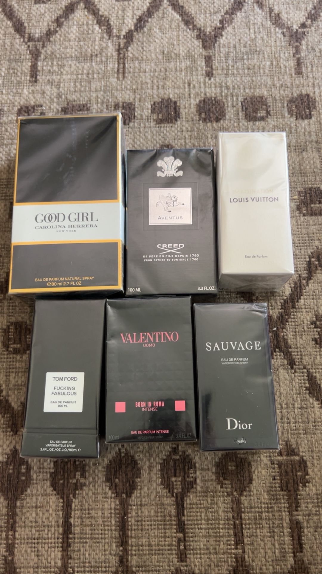 Colognes and perfumes