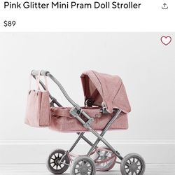 Pottery Barn Doll Pram Stroller
