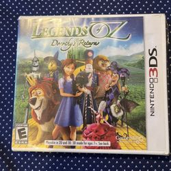 Legends Of OZ Dorothy’s Return 