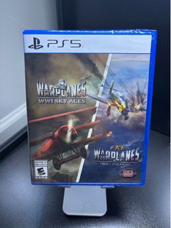 Warplanes WWI Sky Aces + WW2 Dogfight - PlayStation 5 PS5 New Sealed