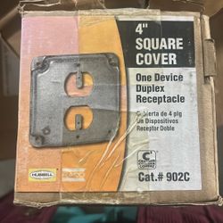 4” Square Cover