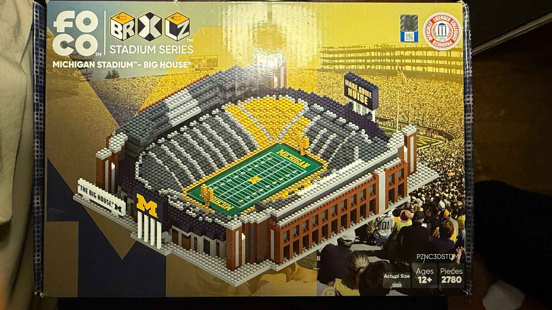 BRXLZ building bricks Michigan Stadium “The Big House”