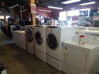 GE front load washer dryer