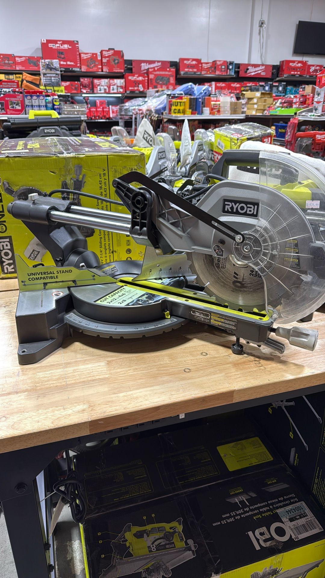 Ryobi 10inch Sliding Mitter Saw