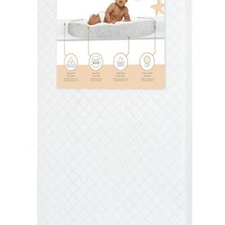 Dream On Me 2-In-1 Breathable Two-Sided 3" Portable Mini Crib Mattress