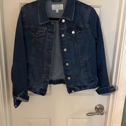 Time And Tru Denim Jacket Like New 