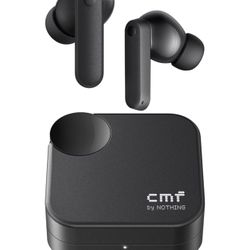 CMF Buds 2a Wireless Earbuds 2025 New Active Noise Cancelling 42dB Hybrid ANC Bluetooth Headphones, 12.4mm Dynamic Driver for Big Bass, 4 Mic Clear Ca