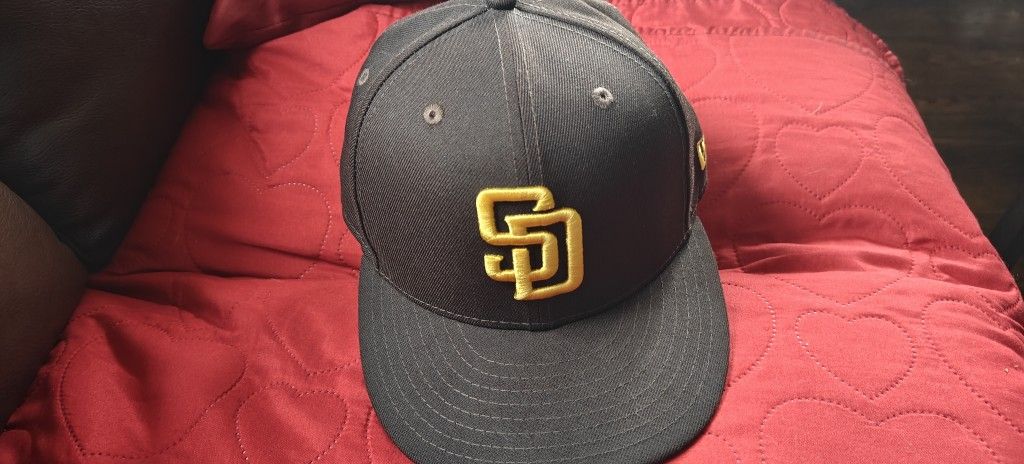 $20 San Diego Padres Fitted Hat Size 7 1/8