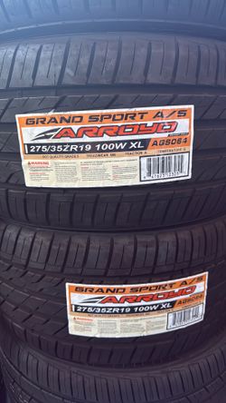 275/35/19 Arroyo tires 🛞 $120 each tire