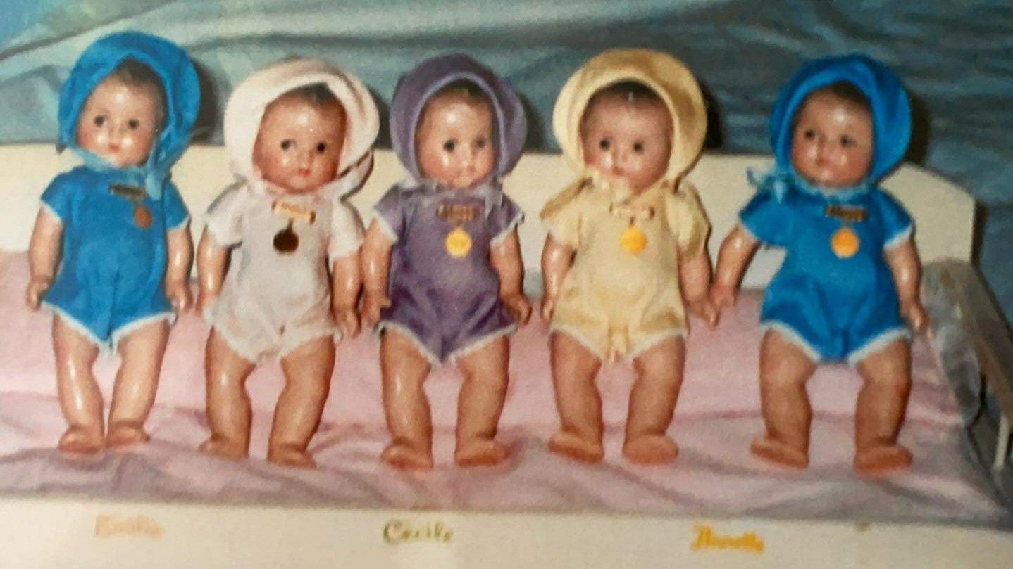Madame Alexander Dionne Quintuplet Dolls