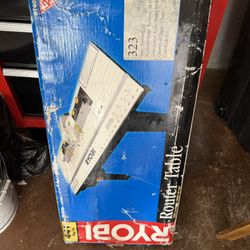 Ryobi Router table