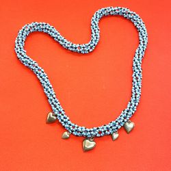 Southwestern Turquoise Beaded Necklace 