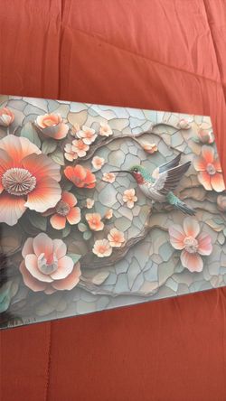 Hummingbird in blossom puzzle, sealed box! age 16+ puzzle