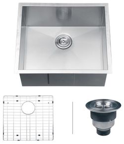 Rvh7100 Undermount 16 Gauge 23" Kitchen Sink Single Bowl