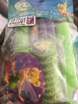 Tinkerbell party favor pack