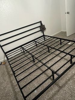 King size bed frame