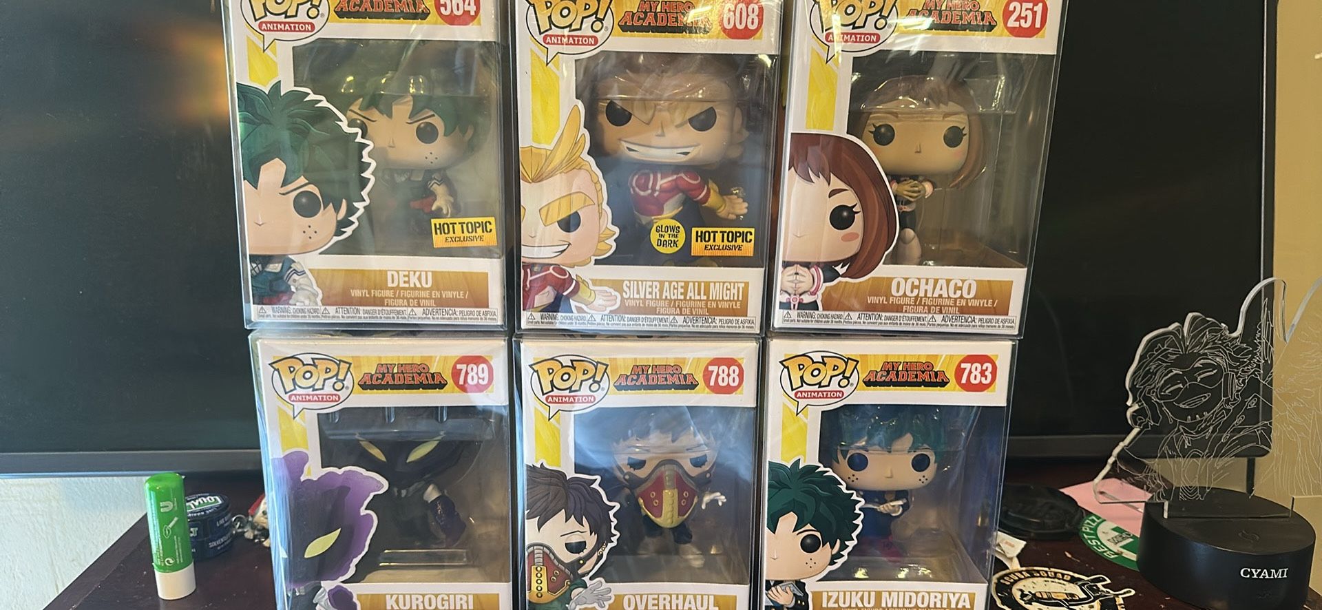 My Hero Academia Funko Pops