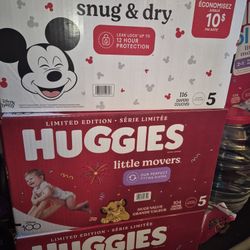 Huggies Size 5 $35 Cada 1 Caja Precio Firme 
