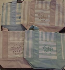 Trader Joe's  Stripe Bag