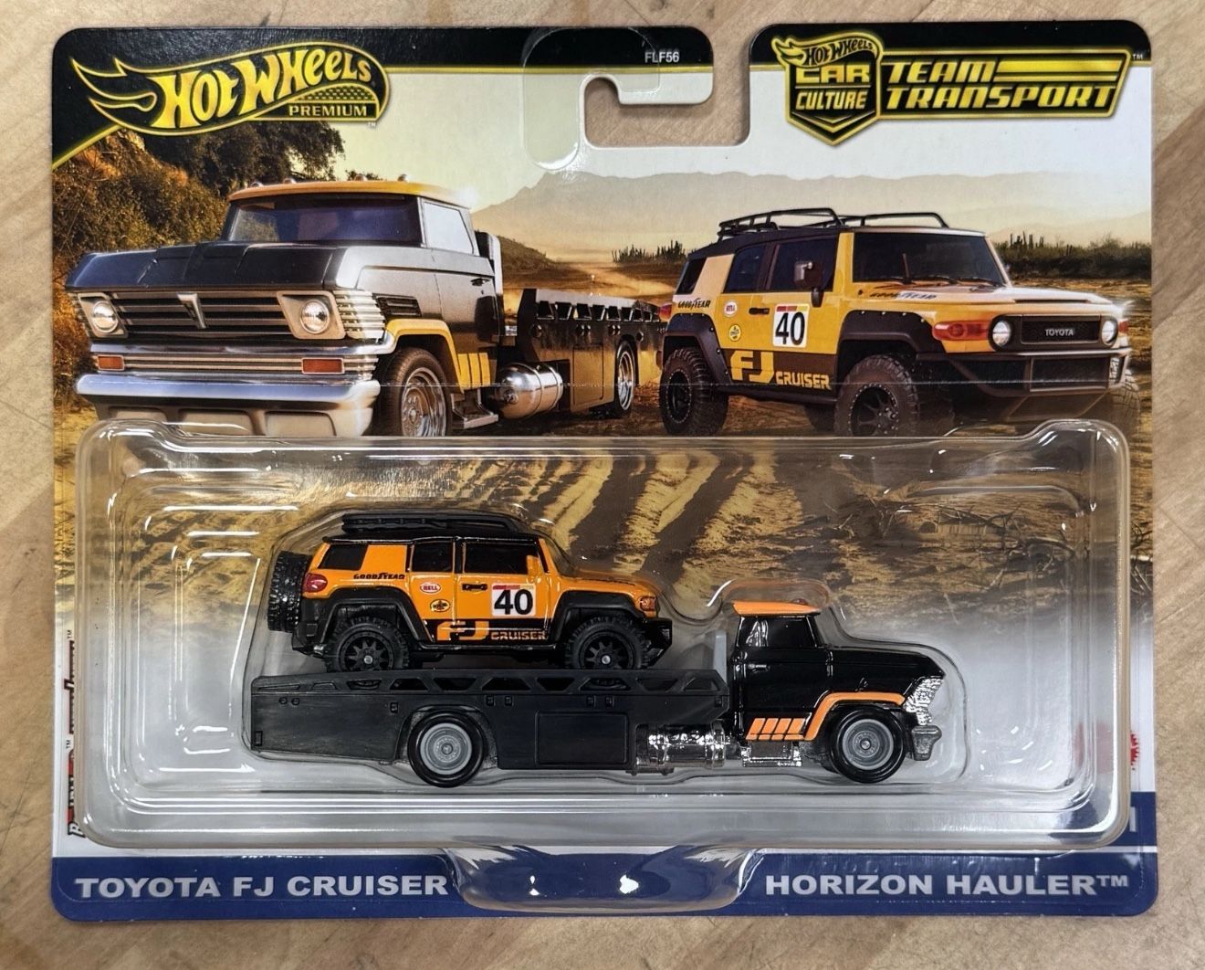 2025 Hot Wheels Toyota FJ Cruiser & Horizon Hauler Team Transport #81