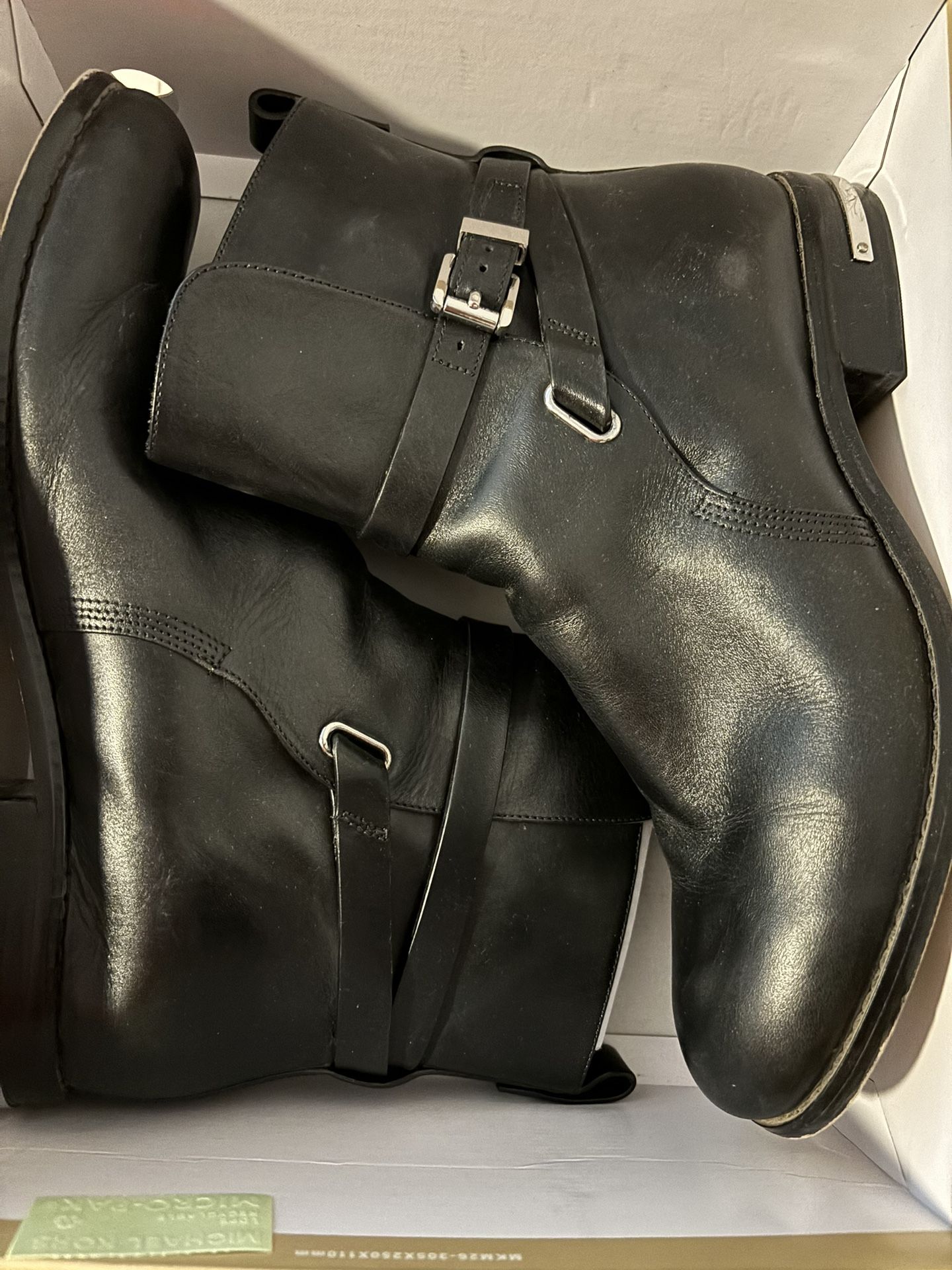Black Michael Kors Booties Size 9.5