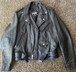 FMC Men’s Motorcycle Leather Jacket 