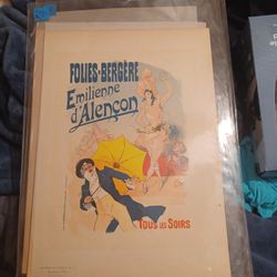 Original Lithograph by Jules Cheret from Les Maitres de L'Affiche Plate 113

