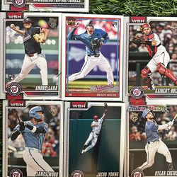Nationals baseball cards