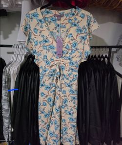 New Love, Fire Floral Jumpsuit NWT – $22