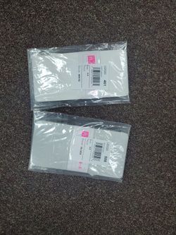 52 Children's Place White Tights + 44 Silver Sparkle Tights Size 4-5