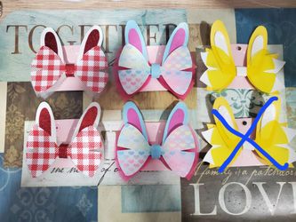 Handmade Easter Bows
