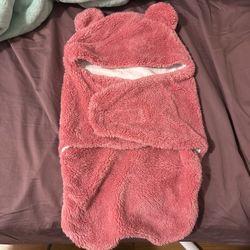 Baby Fleece Bear Swaddle