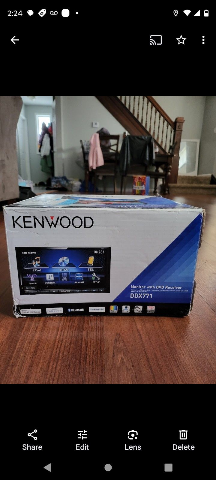 Kenwood DDX 771 Monitor With DVD Receiver