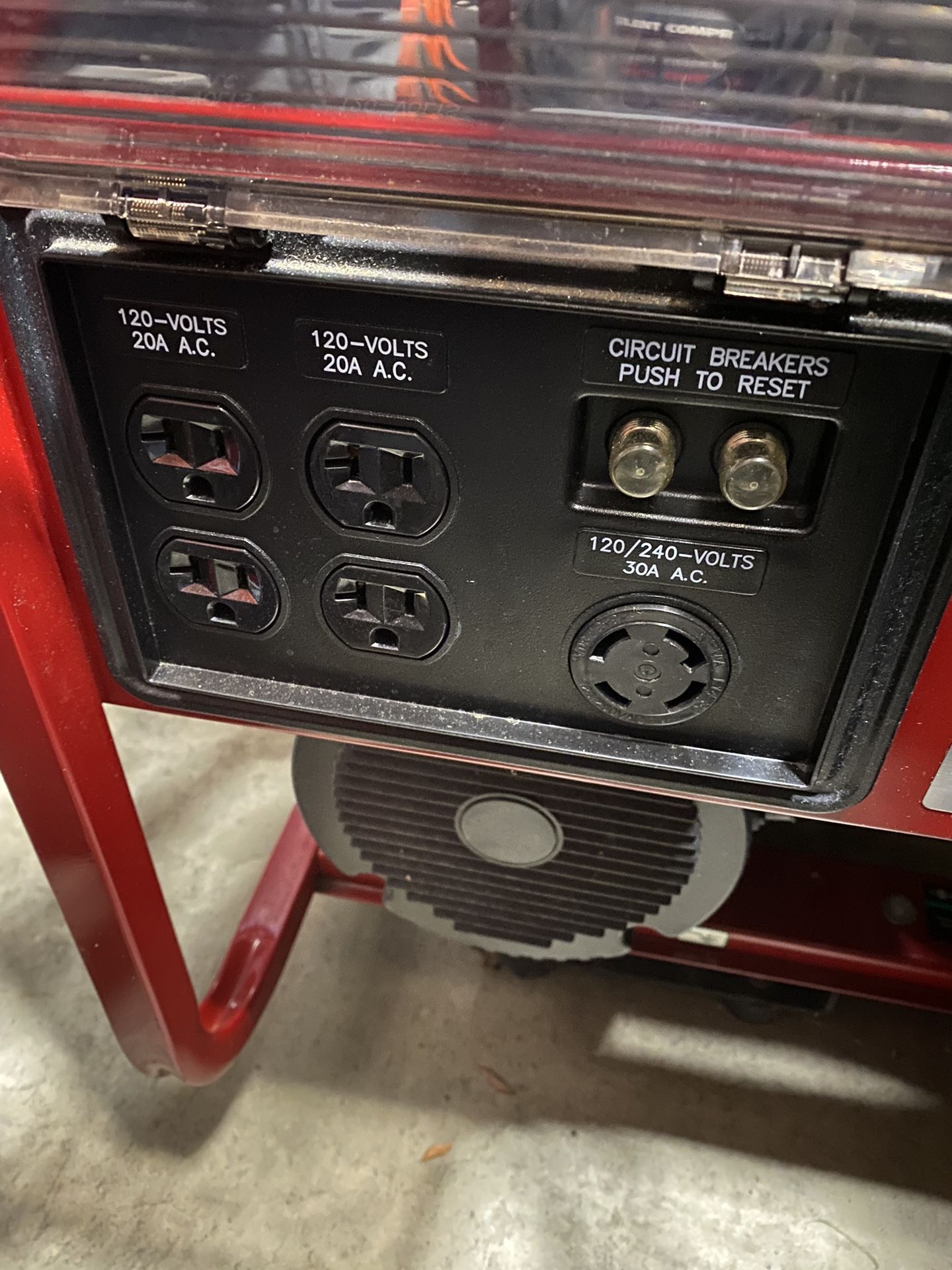 Briggs & Stratton 8500 Starting Watt Storm Responder Generator 8250 