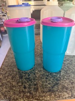 2 Tupperware Tumbler - 30 oz