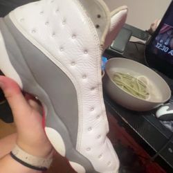 jordan 13 grey wolf 