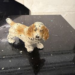 Hubley Cast Iron Cocker Spaniel Paperweight Circa 1925