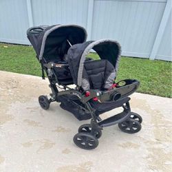 Updated Kids’ Stroller Reliable, Fashionable, and Durable surface sit