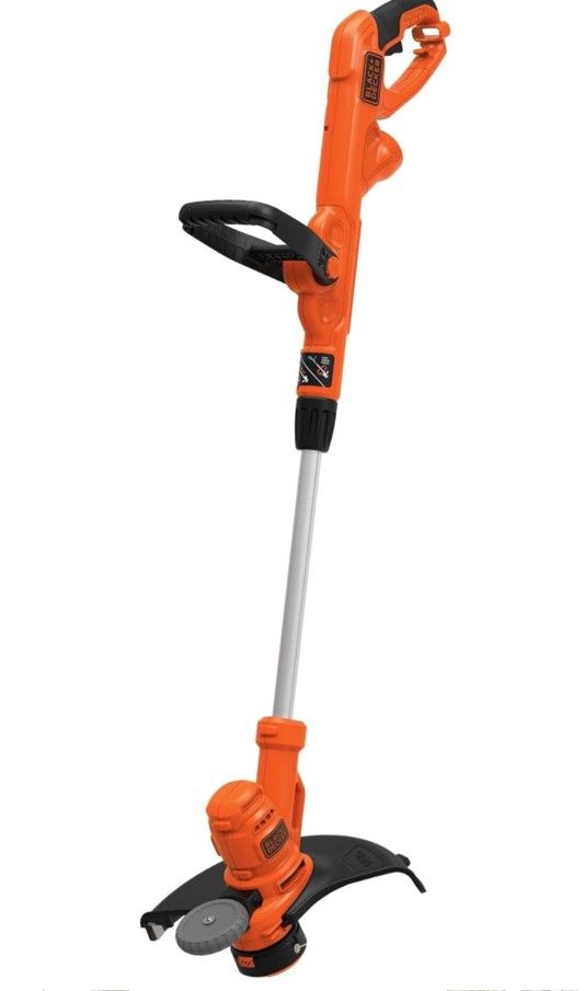BLACK+DECKER String Trimmer Weed Wacker with Auto Feed Weed Eater, 6.5-Amp, 14-Inch