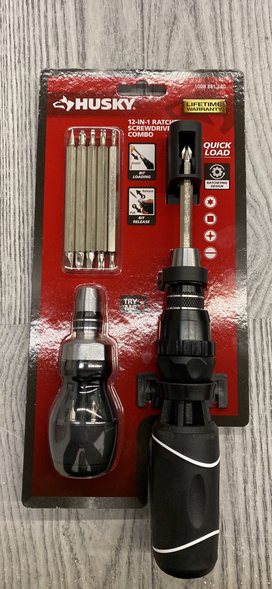 Husky 12N1/Stubby Screwdriver Combo 